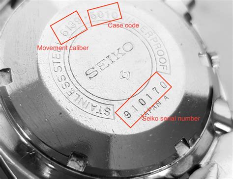 seiko check serial number